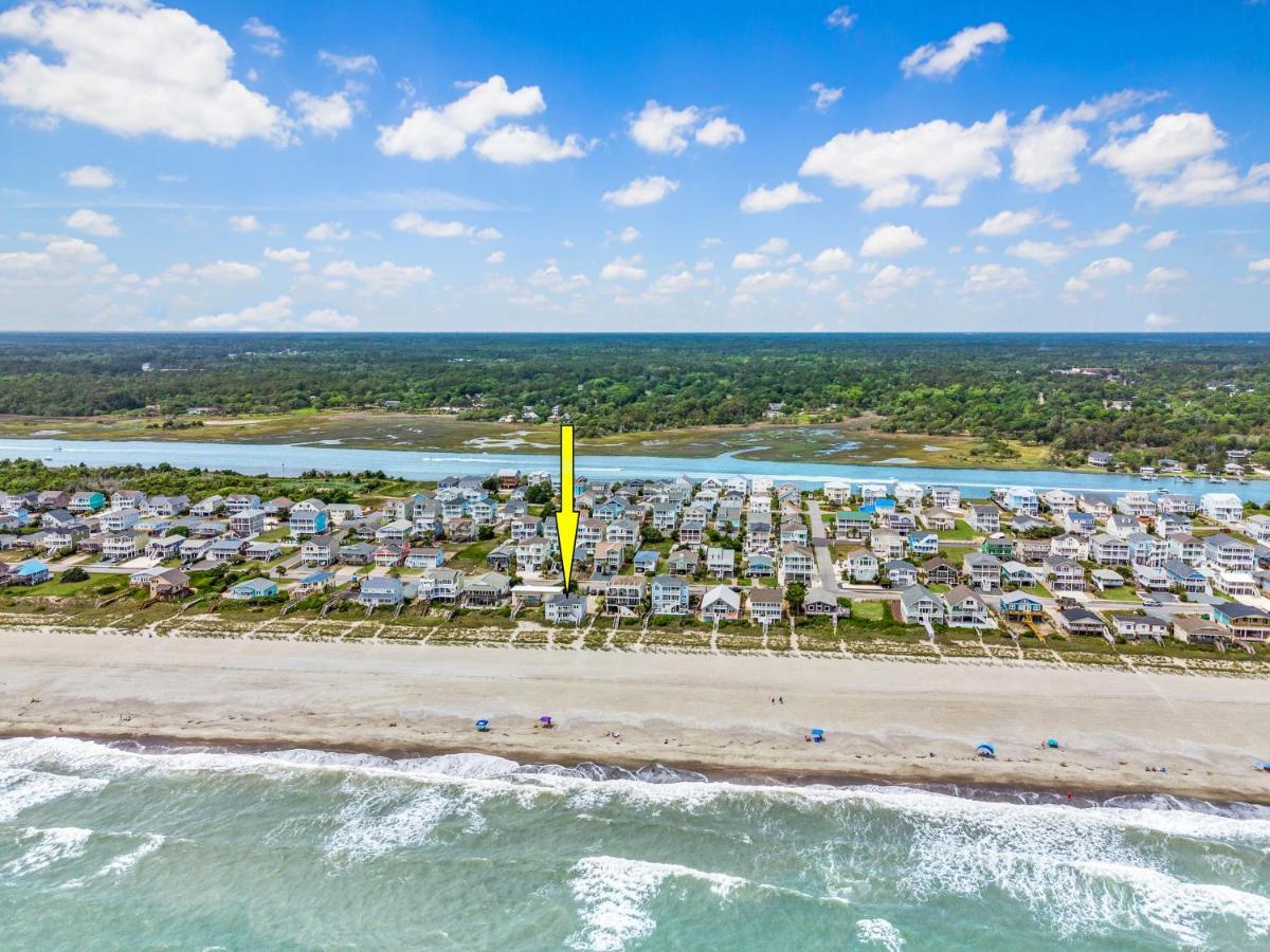 Ocean Daze - Sleeps 22, Direct Oceanfront, Renovated May 2022 Villa Holden Beach Exterior foto