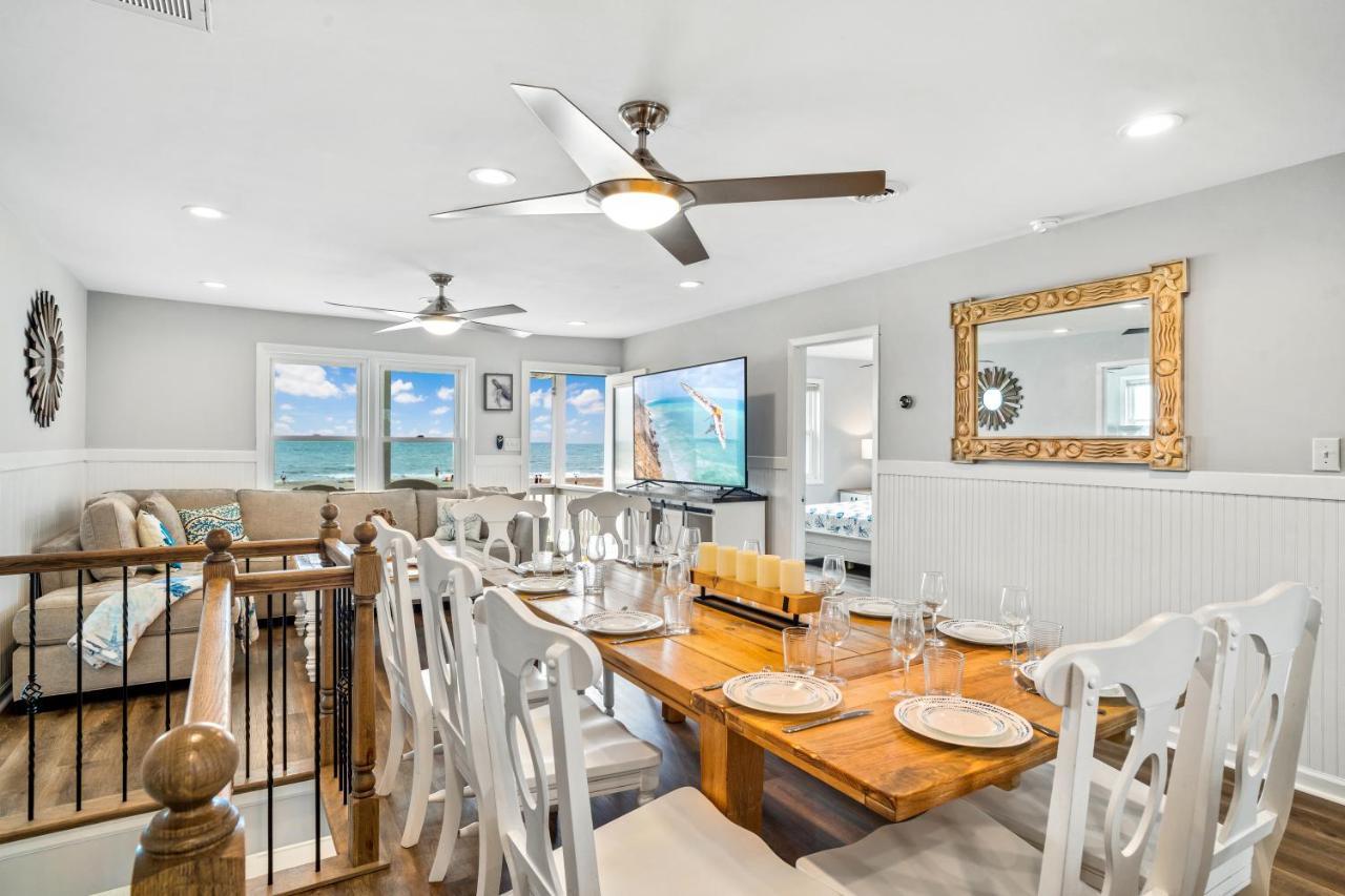 Ocean Daze - Sleeps 22, Direct Oceanfront, Renovated May 2022 Villa Holden Beach Exterior foto